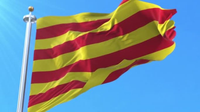 征服之旗，向西班牙阿拉贡的詹姆斯一世升起。循环
