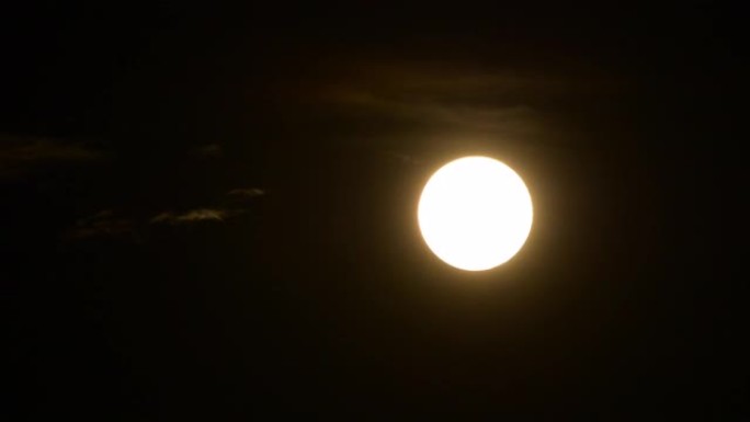 满月明亮特写实拍圆月明月