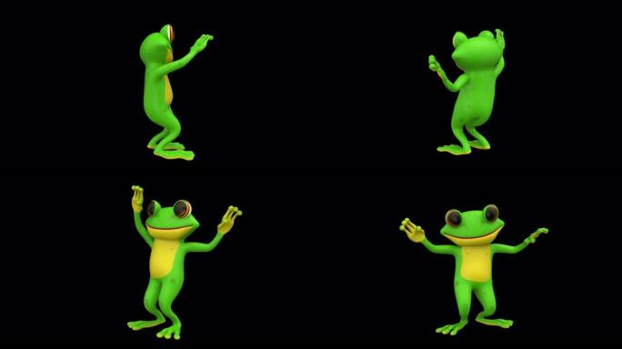 青蛙舞蹈圈