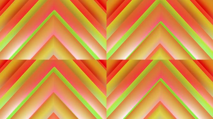 抽象彩色三角形几何箭头线背景