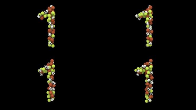 运动球主题字体1号