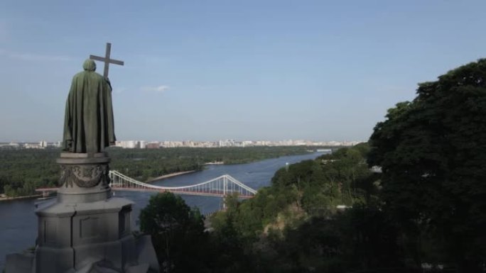 乌克兰基辅的沃洛德米尔大帝纪念碑