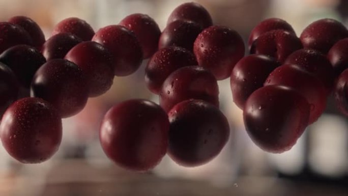 空气中的酸樱桃宣传片实拍视频素材