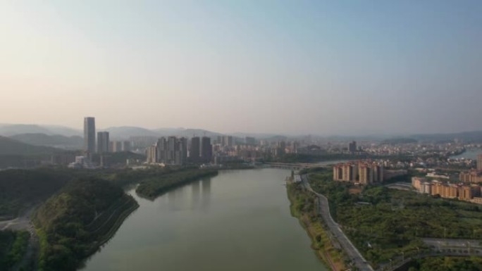 广州市增城区曾河放大图