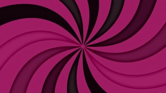 曲线黑色和紫色的径向线在粗糙的表面背景上旋转。