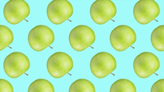 苹果水果运动设计动画