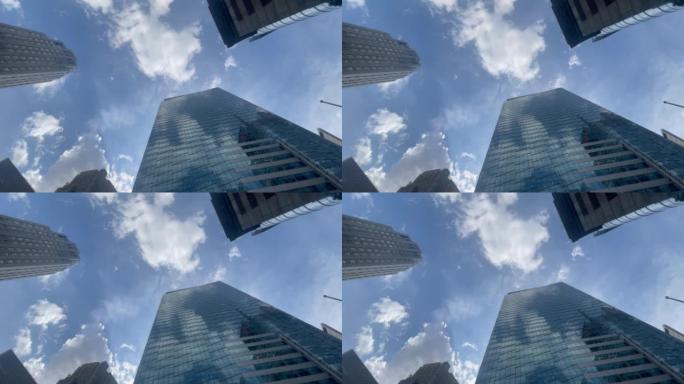 云和纽约城楼