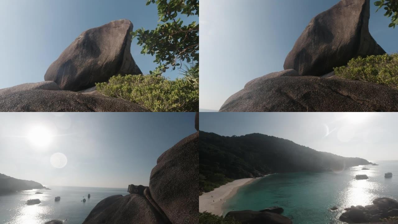 从帆岩到唐老鸭湾西米兰群岛泰国的景色
