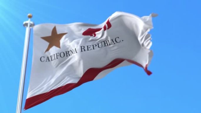 熊旗，美国加州共和国的最初旗帜。循环