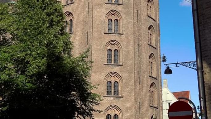 圆塔。哥本哈根。丹麦。