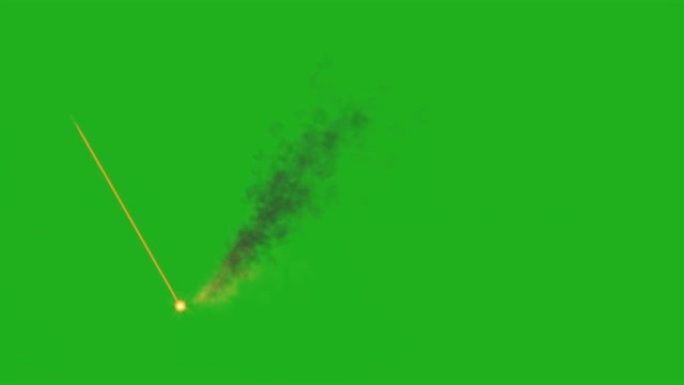 激光束切割绿屏运动图形
