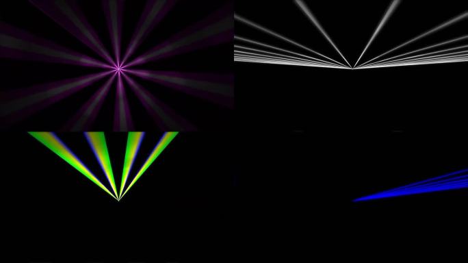 4K激光灯光秀模拟国庆激光表演秀24B