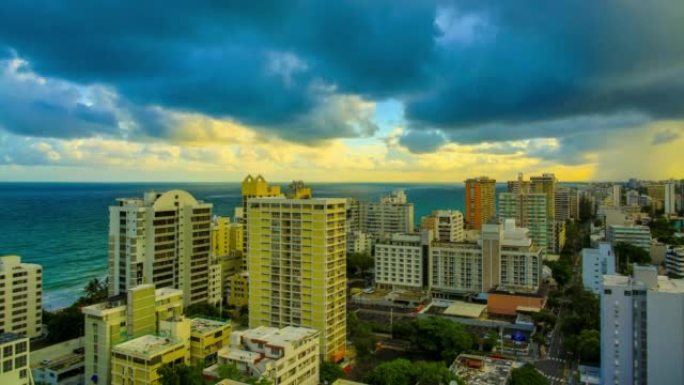 波多黎各圣胡安风起云涌城区国外外国