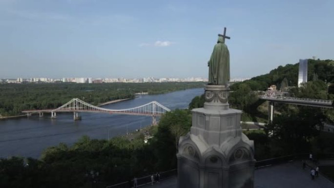 乌克兰基辅的沃洛德米尔大帝纪念碑