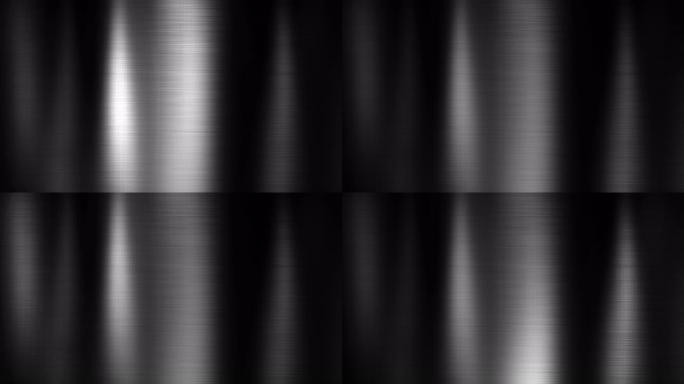 铝不锈钢钛金属背景纹理上的光