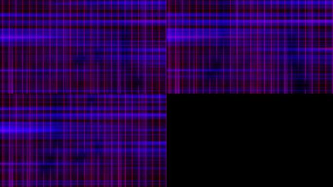 抽象彩色网格线条带背景。4k动画