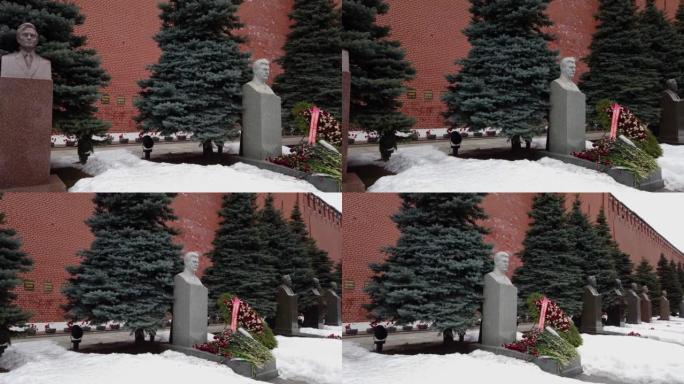 苏联和俄罗斯著名历史人物的坟墓埋葬在克里姆林宫