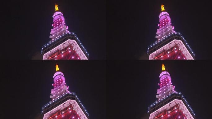 东京Tokyo Tower，日本夜景2022 3月