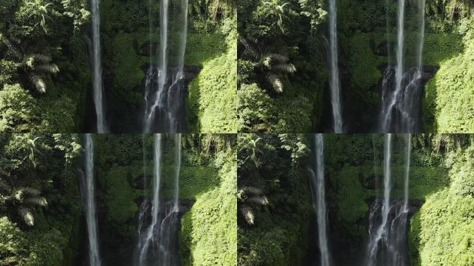 塞库姆普斐济瀑布辛加拉哈巴厘岛