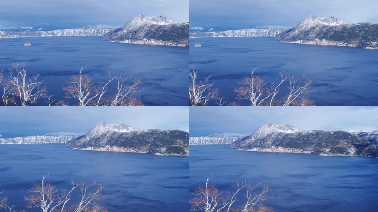 日本北海道马舒湖富士山