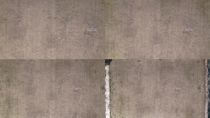 足球场鸟瞰图