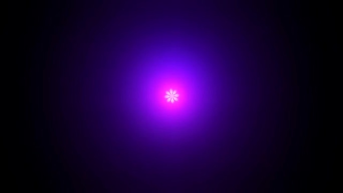 霓虹紫色照明描绘了外层空间中心的黑洞新宇宙创造存在