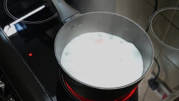 炖鸡和米饭烹饪的延时