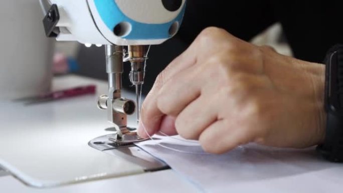工业缝纫机针插线工艺