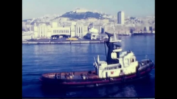 70年代在海上航行的巡逻艇