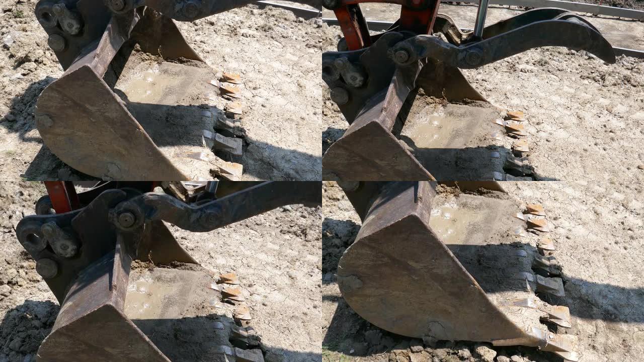 挖掘机抓斗铲斗施工设备