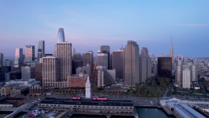 日出旧金山金融区