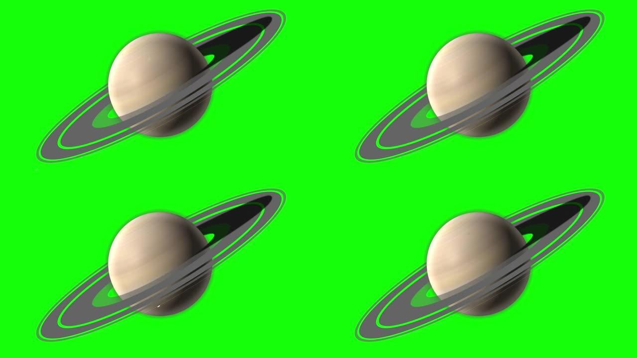 土星行星动画