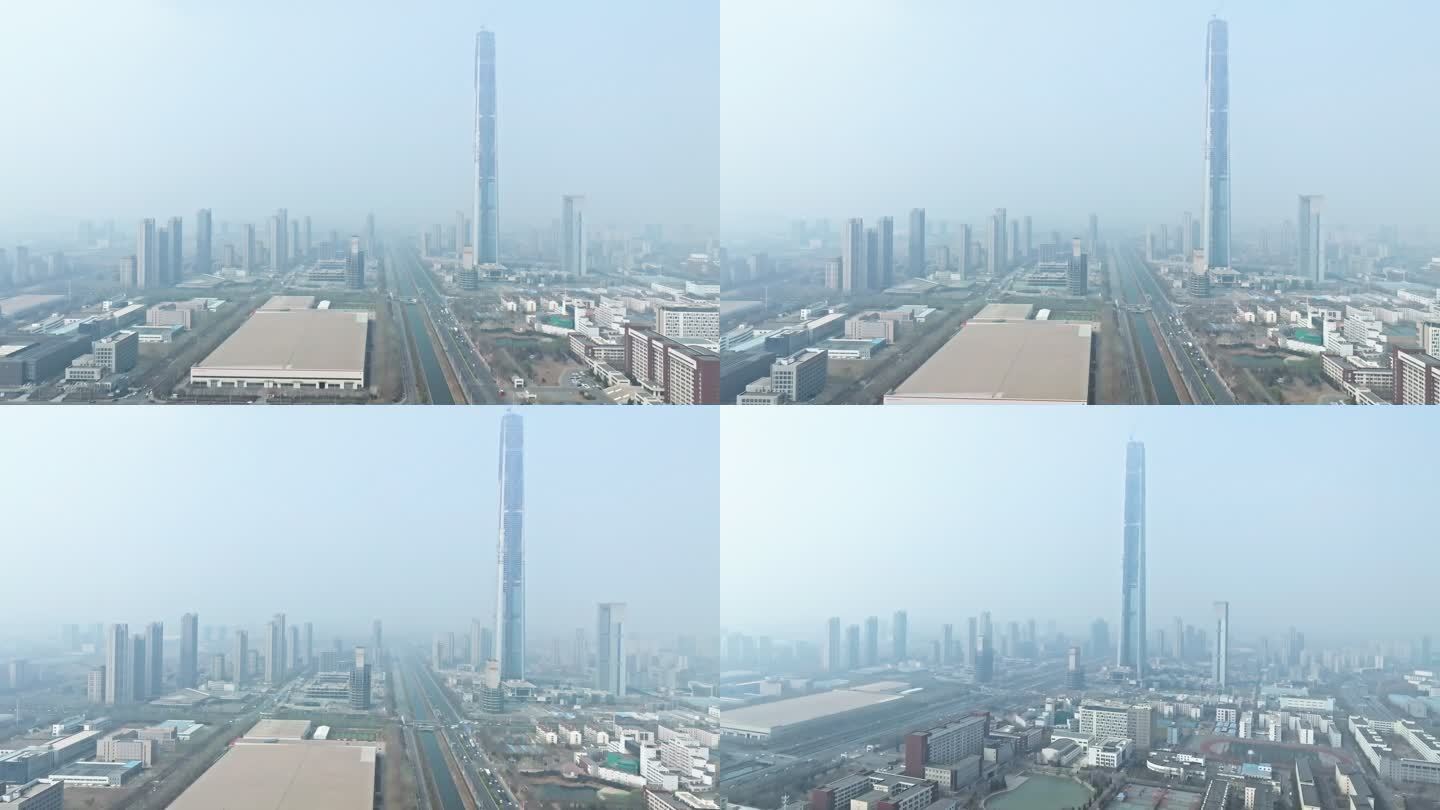 天津117大厦航拍