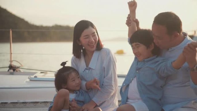 亚洲幸福家庭度假亲子教育