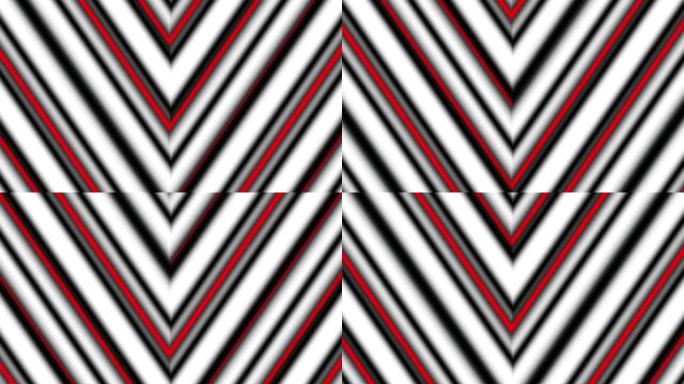 3彩色蓝色红色白色和箭头背景。抽象条纹线几何