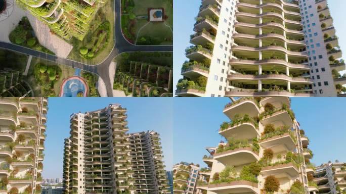 第四代住宅 未来社区 绿色建筑实景拍摄