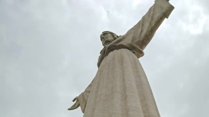 欧洲葡萄牙里斯本的基督国王圣殿纪念碑。
