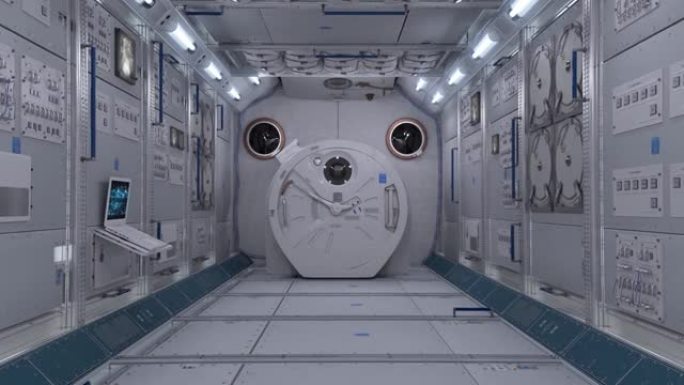 ISS空间站内部