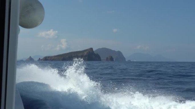 意大利西西里岛Vulcano的风神岛