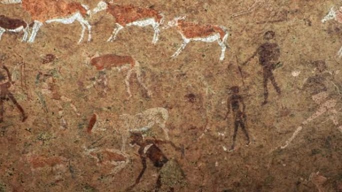 古老的史前岩画被称为布兰德伯格的白夫人，其历史可以追溯到至少2000年前，位于非洲纳米比亚达马拉兰的