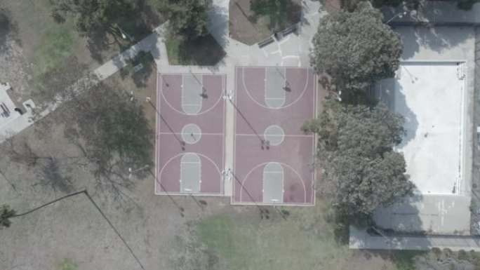 180度空中篮球场