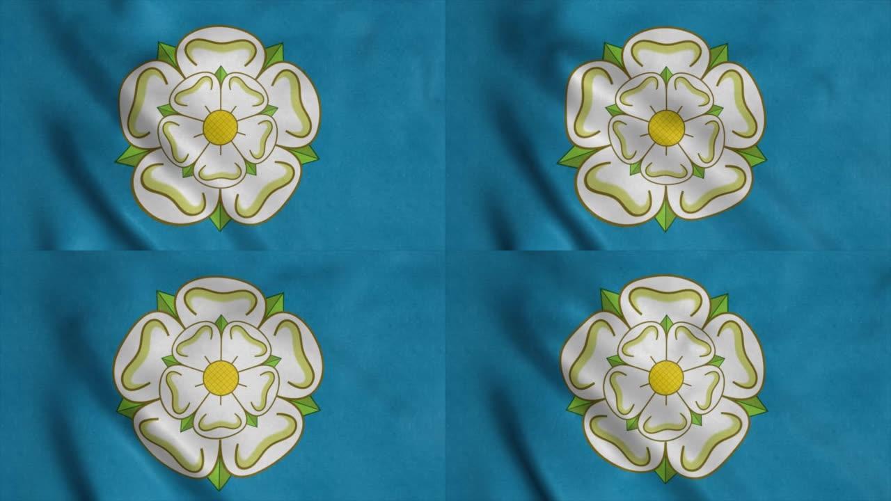 英国北部约克郡的一面旗帜