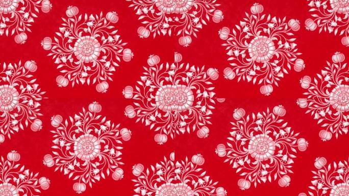 装饰复古仿古花卉巴洛克装饰，奢华文艺复兴维多利亚夏季优雅图案，皇家锦缎背景与曲线形状和洛可可acan