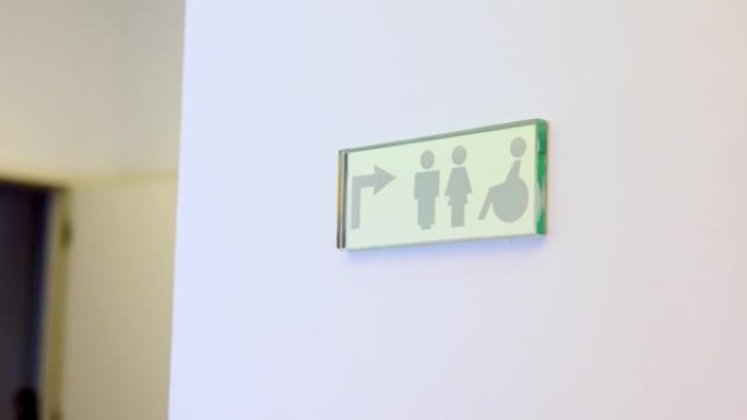 男女残疾人厕所标志