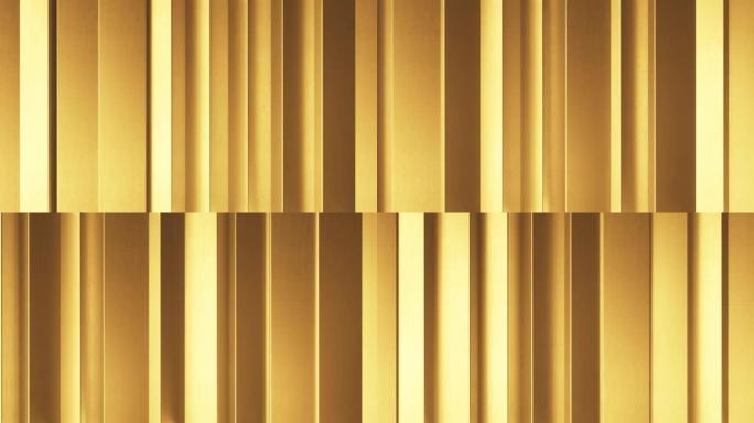 抽象金色金属简约背景3d渲染