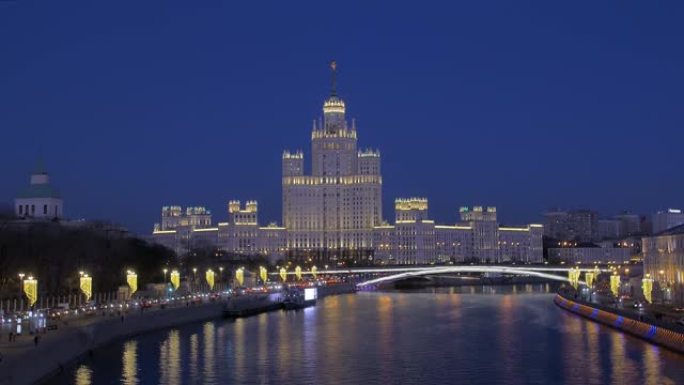 莫斯科的斯大林高层建筑，首都的历史建筑纪念碑和地标