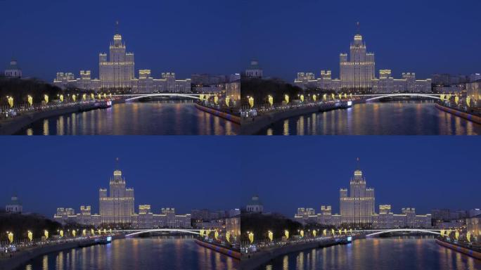莫斯科的斯大林高层建筑，首都的历史建筑纪念碑和地标