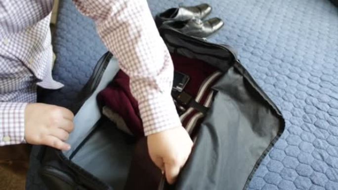 为度假和旅行打包行李