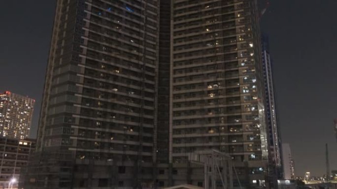 东京公寓湾区夜景