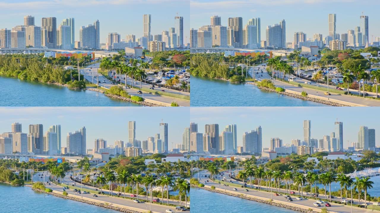 迈阿密城市景观迈阿密城市金融中心CBD城